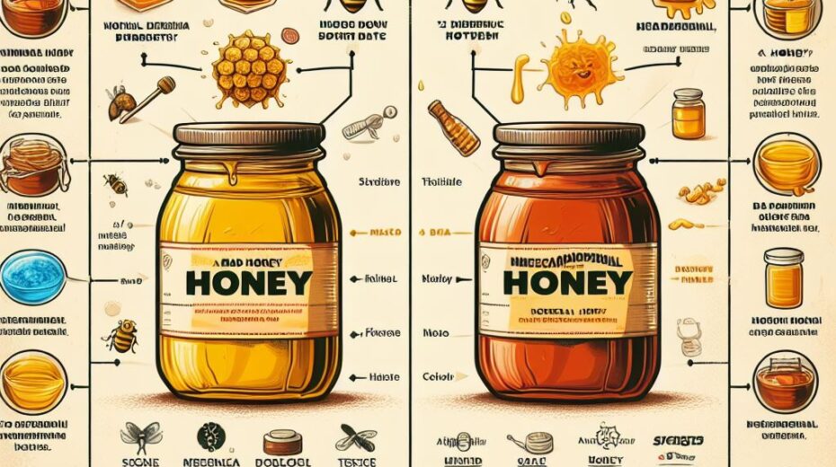 mad honey vs normal honey